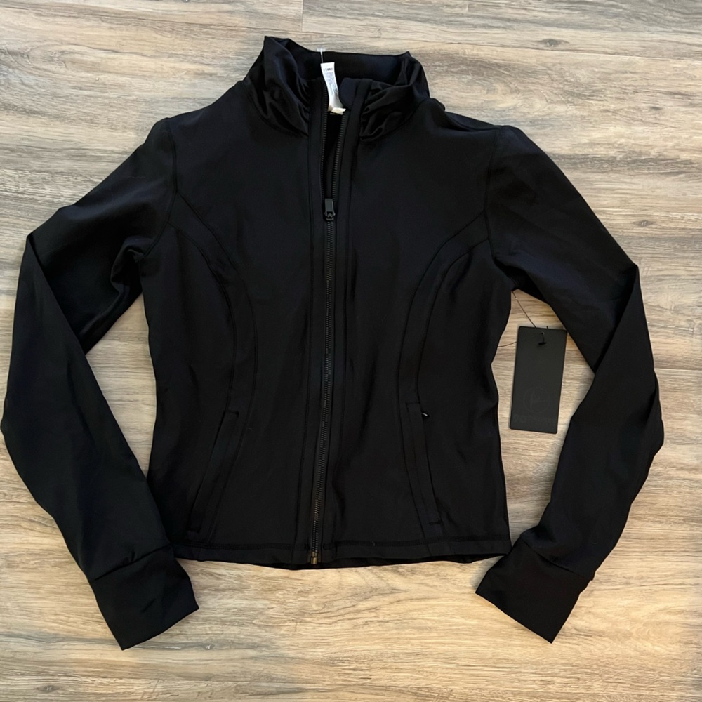 Athleisure zipper jacket